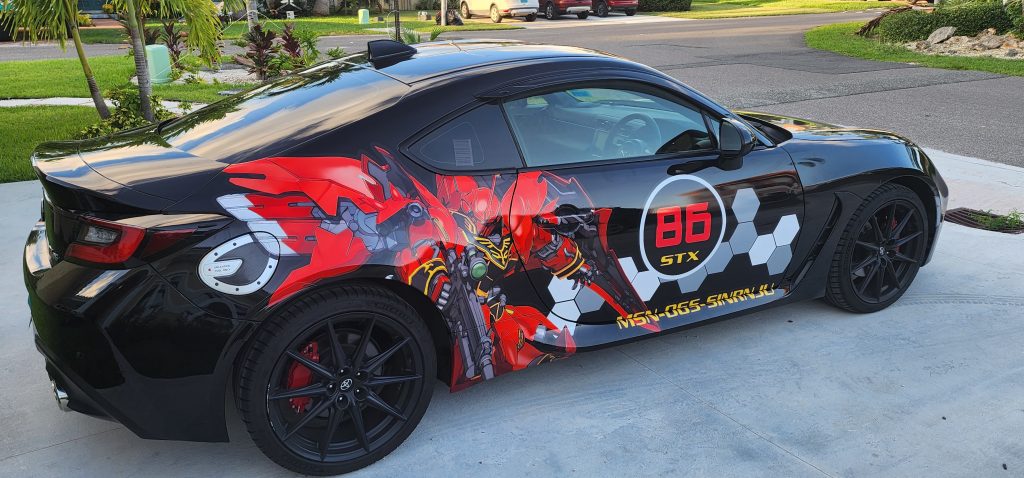 Anime Car Vinyl Wrap – Wenn dein Auto zum rollenden Anime-Kunstwerk wird
