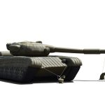 Aufblasbare Panzerattrappen und militärische Täuschkörper – realistische Decoys für Training, Film und Simulation